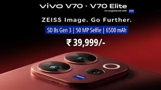 Vivo V70 5G & Vivo V70 Elite 5G Full Review | Specs, Price in India, Camera, Launch Date, Gaming 🔥
