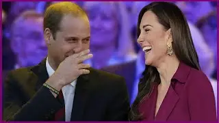 Prince William Trying To Hold In His Laughter Before Princess Kate Catches Him