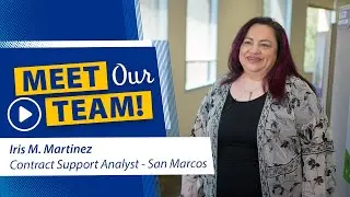 Meet Our Team - Iris Martinez - San Marcos