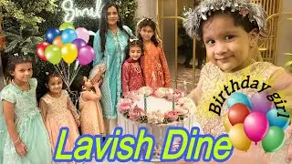 Make your Birthday Special❤️🎊🎂| Lavish Dine Restaurant | Celebration | Family Dinner | karachi Food