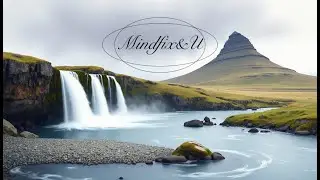 Calm Mountain Waterfall 🌊 Pure Flowing Water Sounds for Deep Relaxation