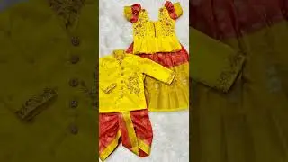 kids customised dress combo #chandu collection Oder -9490990391 #fashion #kids combo