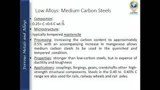 L11- Classification of Alloy Steel (part-1)