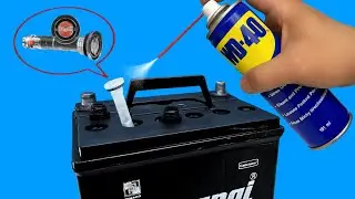 Старая батарея как новая за 1 минуту! Гениальный трюк, о котором не знают миллионы 😱🔋