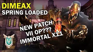 New Patch VII OP? Dimeax VII Paladins Competitive (Master) SPRING LOADED - Immortal X11