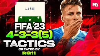 Best 433(5) Custom Tactics/Instructions in FIFA 23 (MUST USE THESE) - FIFA 23 Ultimate Team