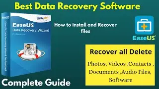 Best Data Recovery Software | How to Recover Delete Data | How to recover Delete Files |  EaseUS