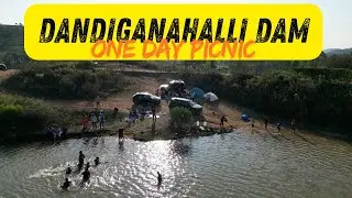 Dandiganahalli Dam |One day family picnic | Unexplored places near Bangalore | DroneView