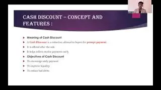 Basic concepts of trade discount and cash discount 