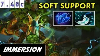 Immersion Treant Protector Soft Support - Dota 2 Patch 7.40c Pro Pub Gameplay