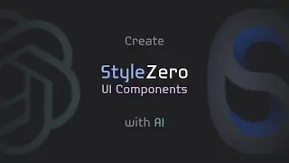 Create StyleZero UI Components with AI