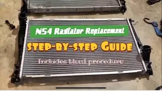 Bmw 335i N54 RADIATOR Replacement Ultimate Guide DIY E90 E92 (Includes Auto/MT Drain Bolt Info)