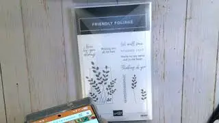 A card with Stampin'UP products!