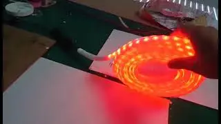 New Arm Illuminator #ledstrips of Boom Barrier Gate with Red Green Light and Acceleration Sensor