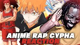 Sports Anime Rap Cypher Reaction | FT - RUSTAGE ft. Khantrast, Zach B, Breeton Boi & More