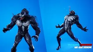 Venom skin showcase popular emotes | we are venom