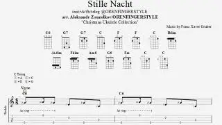 4. Stille Nacht | Cristmas Ukulele | Tabs