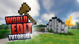 Schneller H&auml;user in Minecraft mit Worldedit bauen || Worldedit basics Tutorial
