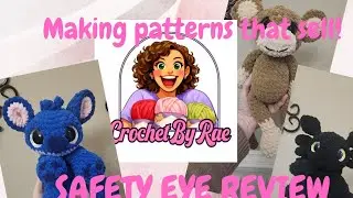 Crochet patterns that sell$$ ● AliExpress safety eye review - should you buy them??