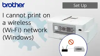 I cannot print on a wireless (Wi-Fi) network (Windows) [Brother Global Support]