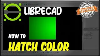 LibreCAD How To Hatch Color
