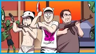 SMACKIN' PEOPLE WITH BRICKS AND GETTIN SLISHED!! - BRAINBREAD 2 FUNNY MOMENTS w/ FRIENDS!