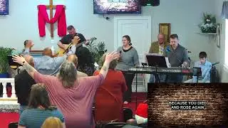 Pastor Griggs at 'House of Prayer and Promise' in Rickman TN. (We dont own the rights to this music)