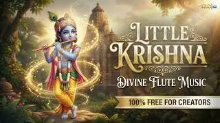 Little Krishna Background Music 🎶 | Calm Divine Instrumental | 100% Free For Creators