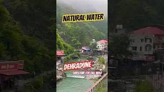 Dehradune natural water source #dehradun #sahastradhara #hidden gems