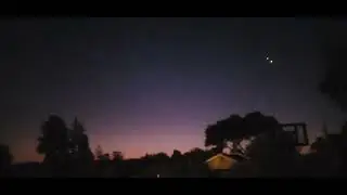 Sunrise with Venus and Jupiter