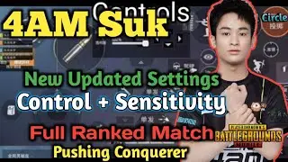 4AM Suk New Updated Controls and Sensitivity Settings &bull; Full Gyro 5 Finger IGL/Captain of 4AM Pubg