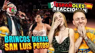 ESPAÑOLES REACCIONAN a BRINCOS DIERAS en SAN LUIS POTOWICH