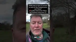 WORST Police Recruitment Advice EXPOSED | Why Memorising CVF Answers Will FAIL You