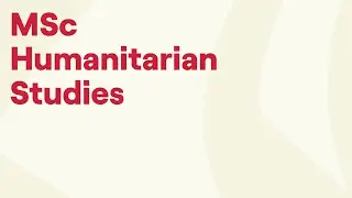 MSc Humanitarian Studies at Liverpool School of Tropical Medicine