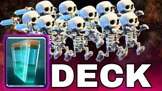 Skeleton Army EVOLUTION Will Make This Deck 100x BROKEN 💀🔥 | Clash Royale 2025