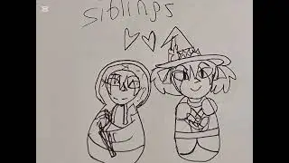 Siblings siblings siblings (Gretchen and Jack)#rotg #riseoftheguardians 