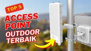 5 Rekomendasi Access Point Outdoor TERBAIK! Sinyal WiFi Tembus 15 KM? (2025)