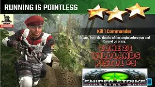 Campaign Zone 23 Wildlands Running is Pointless Pistol mission #5 Sniper strike : special ops