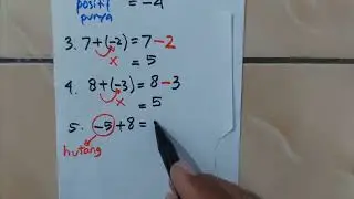 32 KELAS 7 PENJUMLAHAN BILANGAN BULAT - KOJEK1801