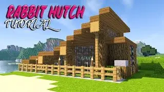Minecraft Tutorial: How To Make A Rabbit Hutch