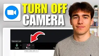 How To Turn Off On-Camera And Audio During A Meeting In The Zoom App (Tutorial 2026)