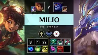 Milio Support vs Aurelion Sol - KR Diamond Patch 25.21