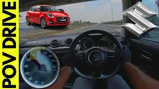 MARUTI SUZUKI SWIFT | DIESEL | POV DRIVE | ACCELERATION | TOP SPEED | 3RD GEN | BUI #4 |