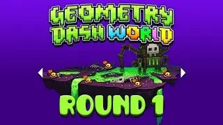 Geometry Dash World - Toxic Factory: Round 1 (Level 4-5) [bycraftxx]