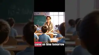 Teacher and Student Short Dialogue in English | 30 Sec Conversation #engagingyouth #resilientyouth