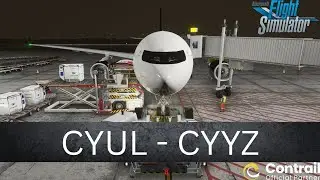 MSFS24 Live | iniBuilds A330-300 | //42 ChasePlane for MSFS2024 | Montreal to Toronto
