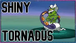 LIVE SHINY TORNADUS in 3,374 RESETS in POKEMON BLACK!!!!!