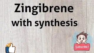 Zingibrene structure elucidation