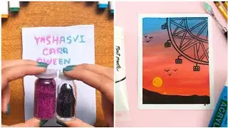 Find your name | Writing | Satisfying | ASMR | Nail art | BTS #zarmeenasmeerart #short #painting #ko