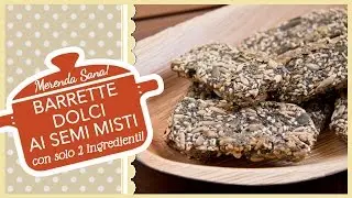 BARRETTE DOLCI AI SEMI MISTI con solo 2 INGREDIENTI